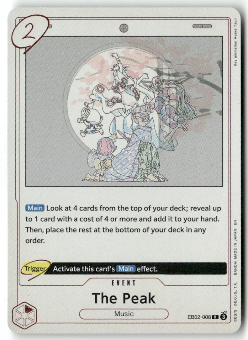 The Peak R Extra Booster: Anime 25th Collection EB02-008 NM