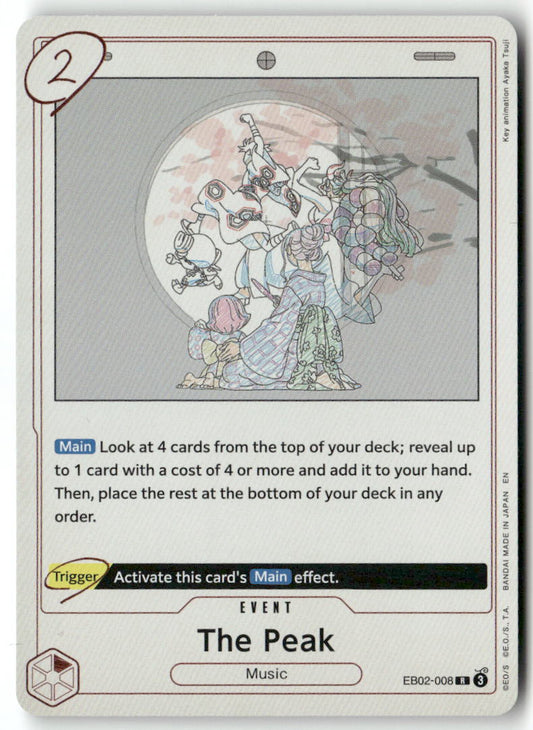 The Peak R Extra Booster: Anime 25th Collection EB02-008 NM