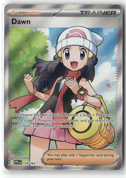 Dawn Ultra Rare ME02: Phantasmal Flames 118/094 NM