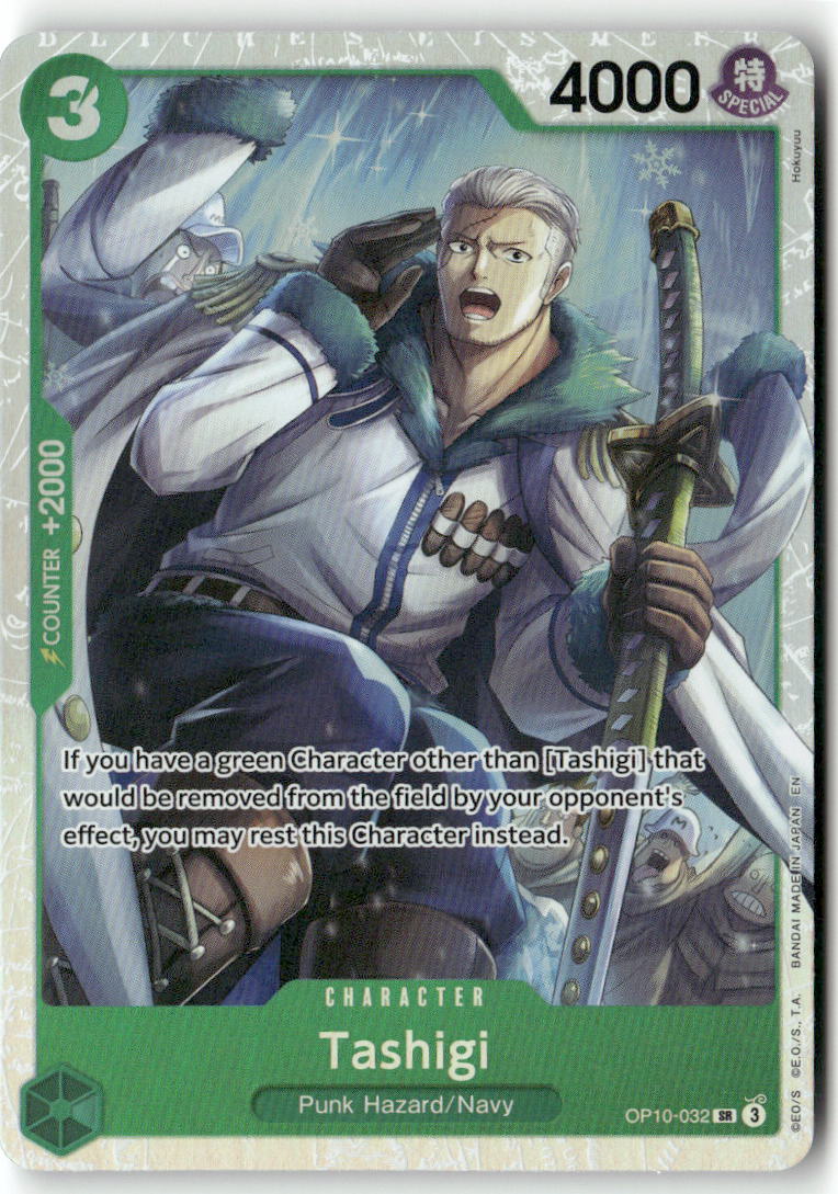 Tashigi (Reprint) SR Premium Booster -The Best- Vol. 2 OP10-032 NM