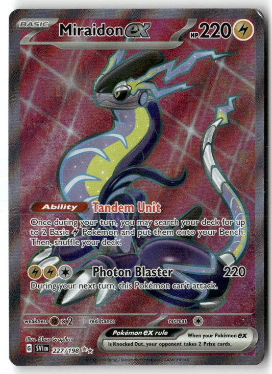 Miraidon ex Ultra Rare SV01: Scarlet & Violet Base Set 227/198 NM