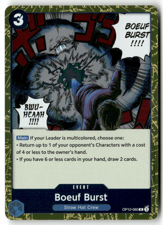 Boeuf Burst R Legacy of the Master OP12-060 NM