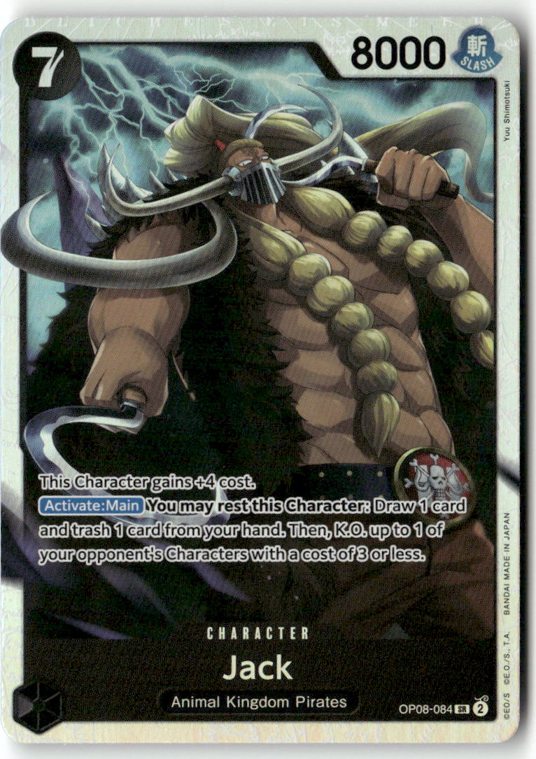 Jack SR Two Legends OP08-084 NM