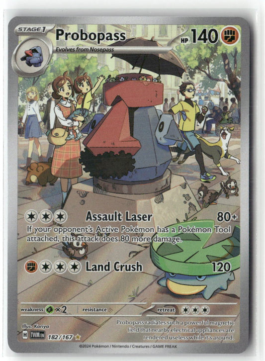 Probopass Illustration Rare SV06: Twilight Masquerade 182/167 NM