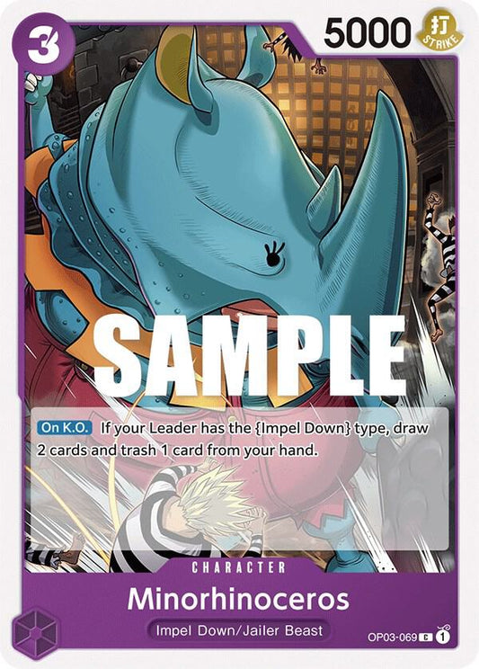 Minorhinoceros C Pillars of Strength OP03-069 NM