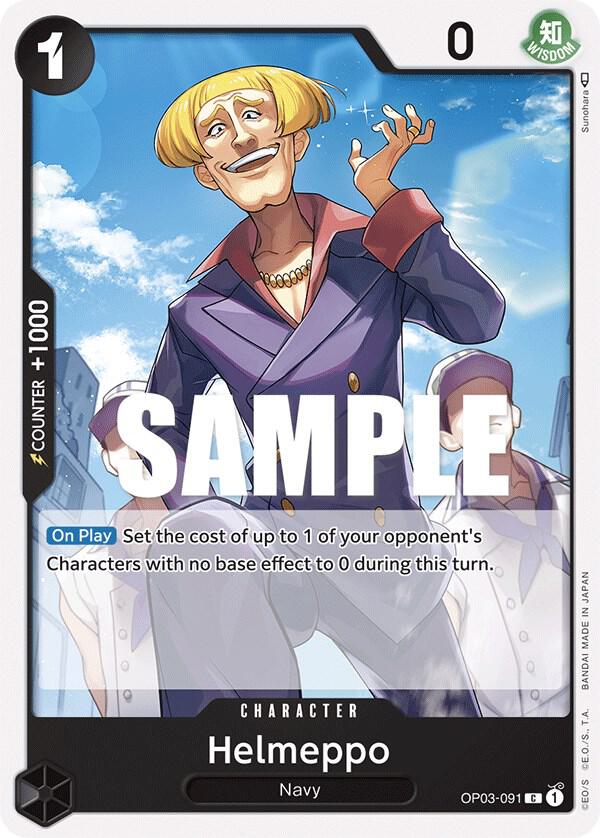 Helmeppo C Pillars of Strength OP03-091 NM
