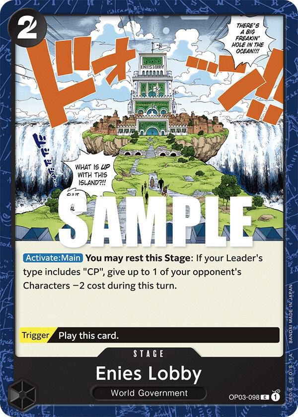 Enies Lobby C Pillars of Strength OP03-098 NM