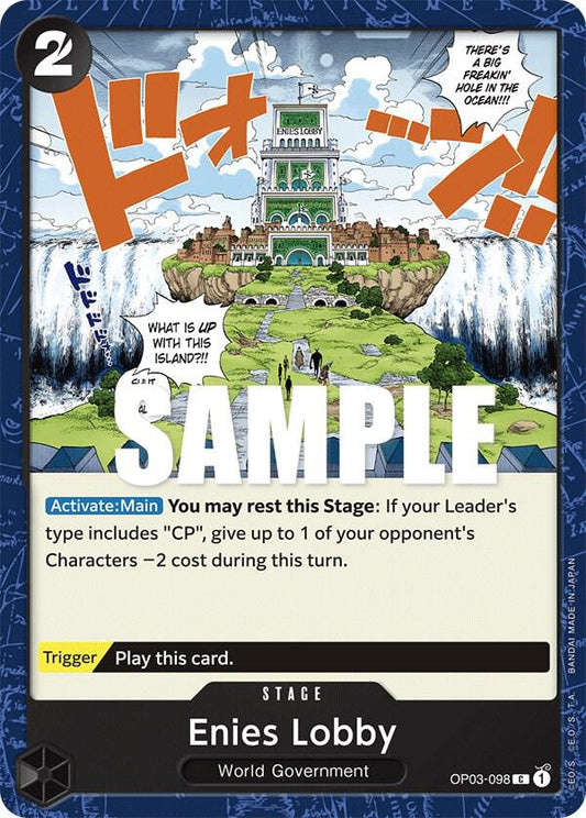 Enies Lobby C Pillars of Strength OP03-098 NM