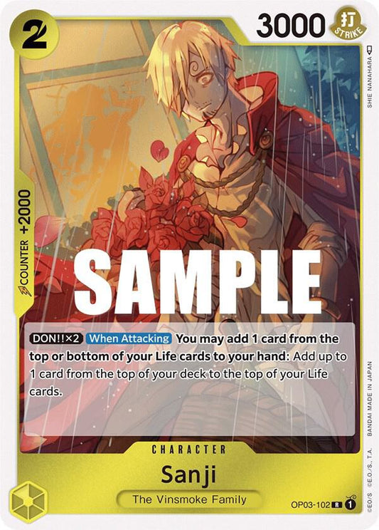 Sanji R Pillars of Strength OP03-102 NM
