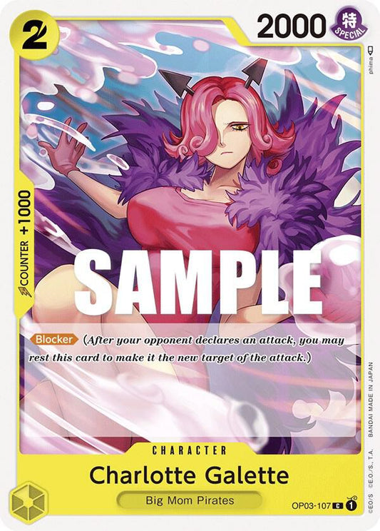 Charlotte Galette C Pillars of Strength OP03-107 NM