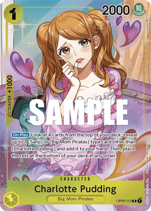 Charlotte Pudding (Alternate Art) R Pillars of Strength OP03-112 NM