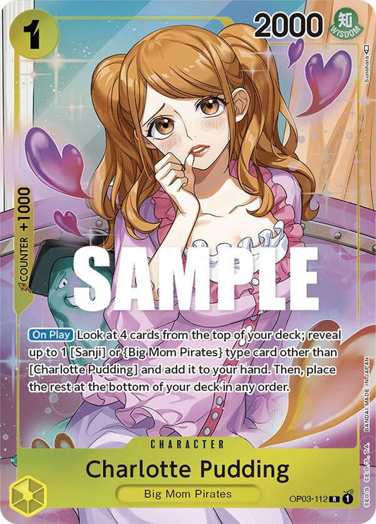 Charlotte Pudding (Alternate Art) R Pillars of Strength OP03-112 NM