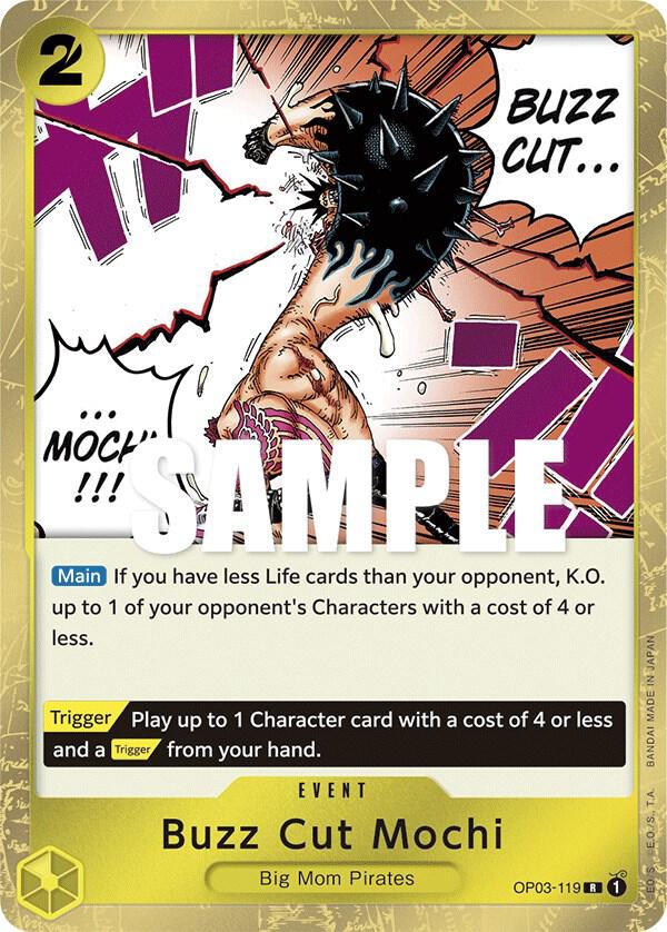 Buzz Cut Mochi R Pillars of Strength OP03-119 NM