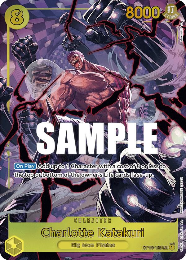 Charlotte Katakuri (123) (Alternate Art) SEC Pillars of Strength OP03-123 NM