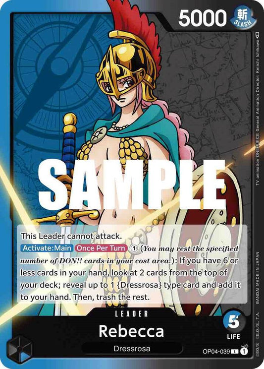 Rebecca (039) L Kingdoms of Intrigue OP04-039 NM