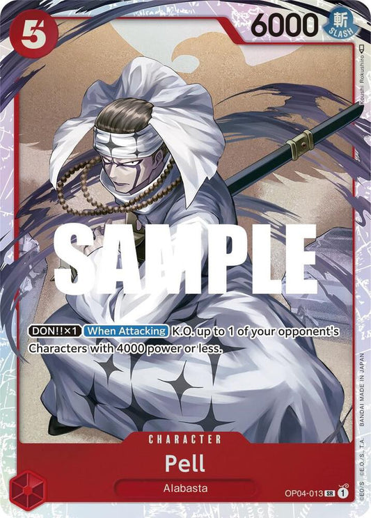 Pell SR Kingdoms of Intrigue OP04-013 NM