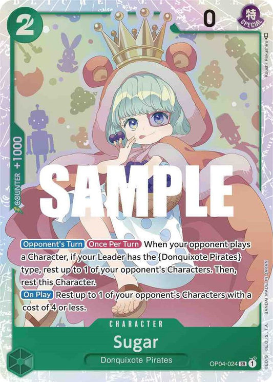 Sugar SR Kingdoms of Intrigue OP04-024 NM