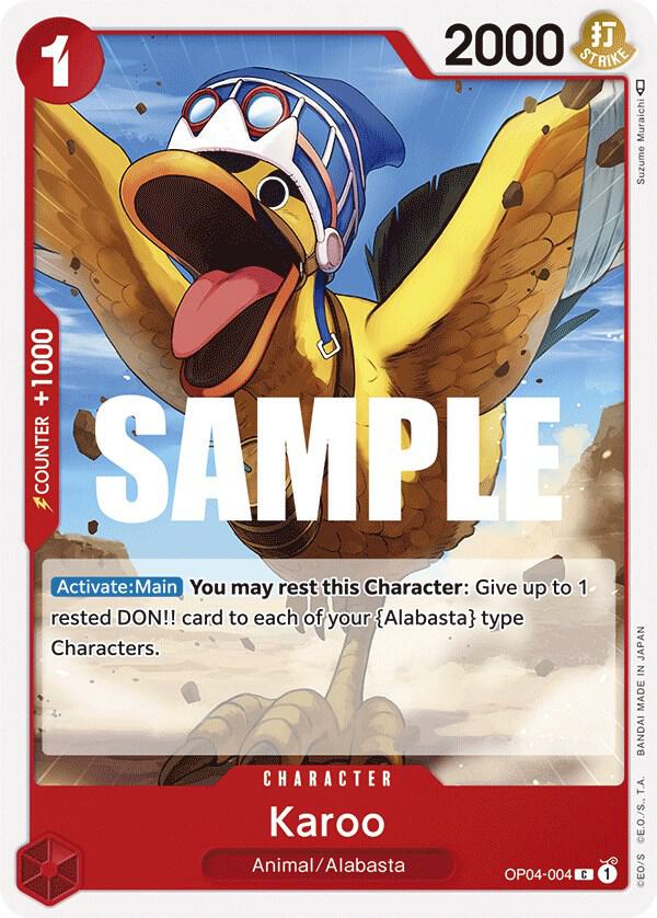 Karoo C Kingdoms of Intrigue OP04-004 NM