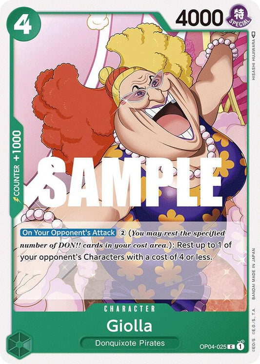 Giolla C Kingdoms of Intrigue OP04-025 NM