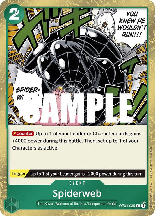 Spiderweb R Kingdoms of Intrigue OP04-035 NM