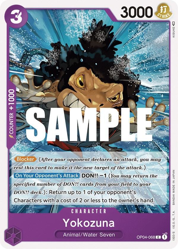 Yokozuna C Kingdoms of Intrigue OP04-068 NM