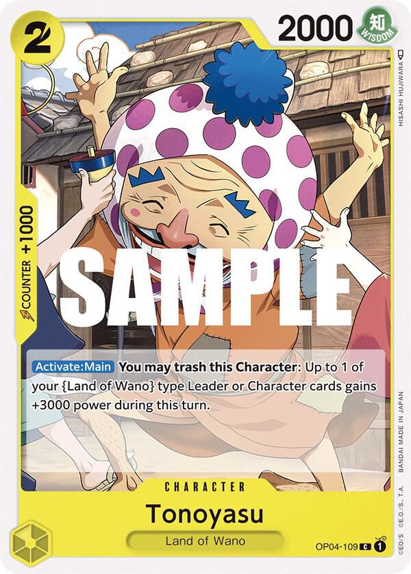 Tonoyasu C Kingdoms of Intrigue OP04-109 NM
