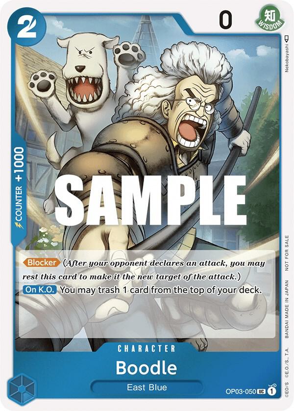 Boodle (Dash Pack) UC Kingdoms of Intrigue OP03-050 NM