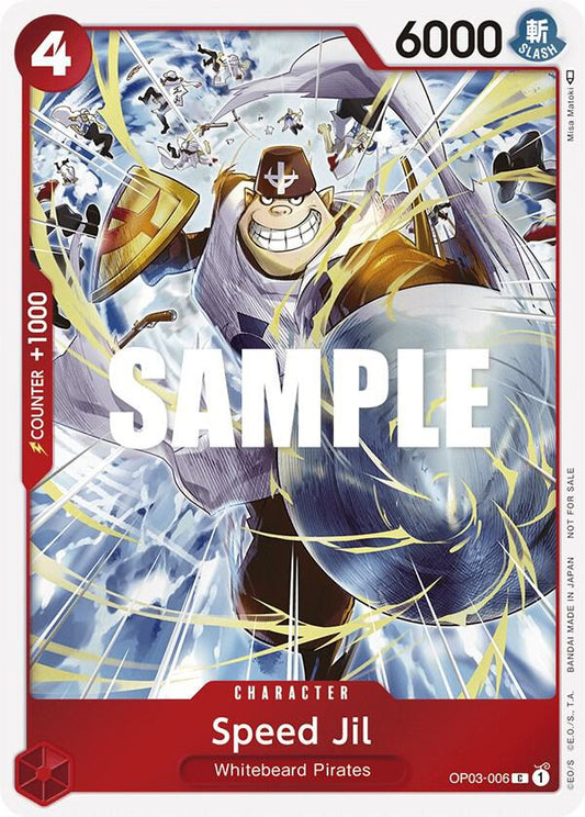 Speed Jil (Dash Pack) C Kingdoms of Intrigue OP03-006 NM