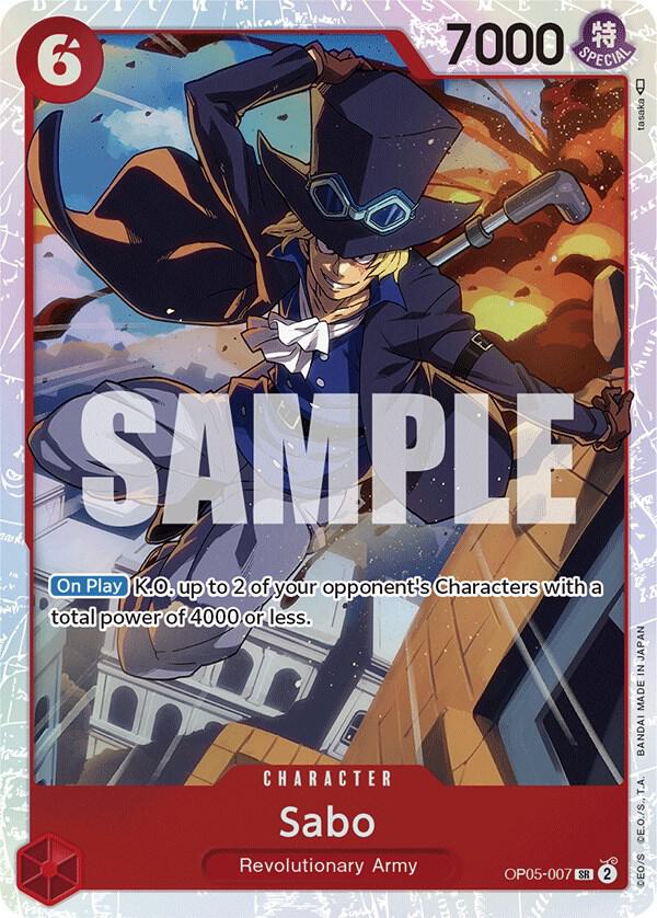 Sabo (007) SR Awakening of the New Era OP05-007 NM