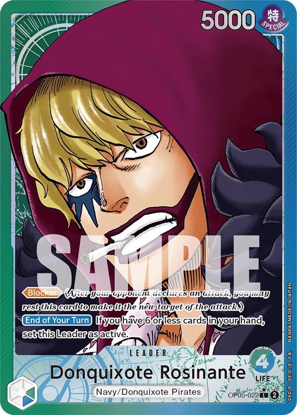 Donquixote Rosinante (022) (Alternate Art) L Awakening of the New Era OP05-022 NM