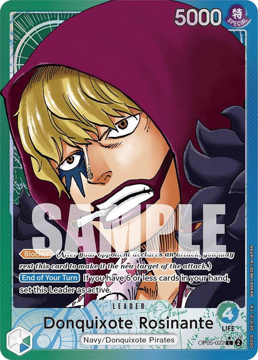 Donquixote Rosinante (022) (Alternate Art) L Awakening of the New Era OP05-022 NM