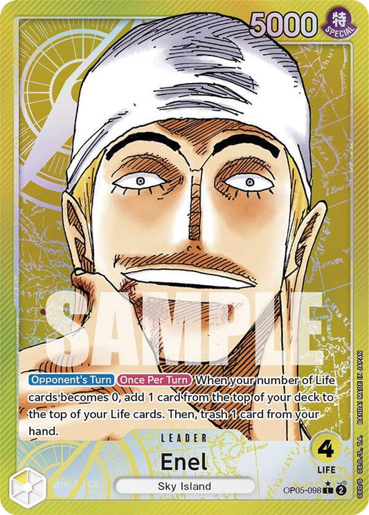 Enel (098) (Alternate Art) L Awakening of the New Era OP05-098 NM