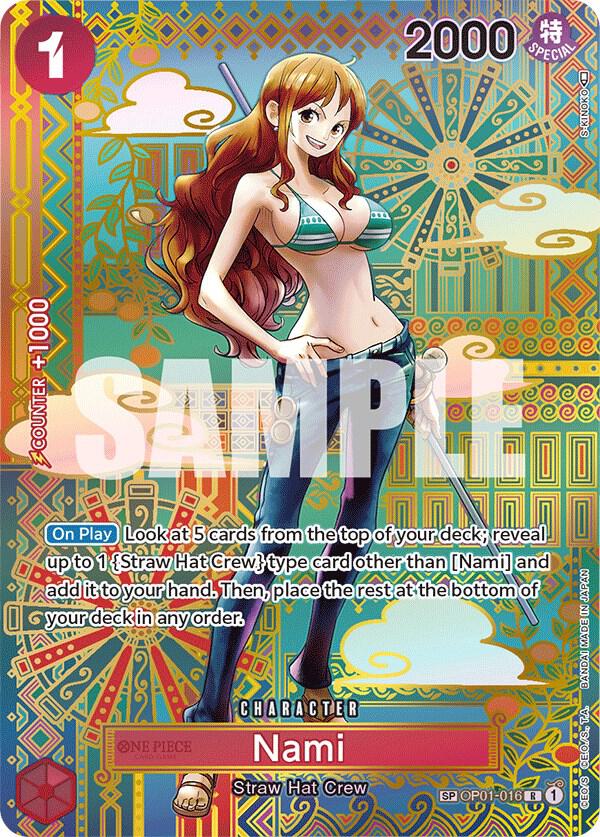 Nami (SP) R Awakening of the New Era OP01-016 NM
