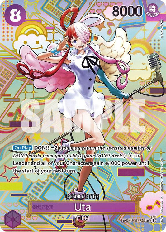 Uta (SP) SEC Awakening of the New Era OP02-120 NM