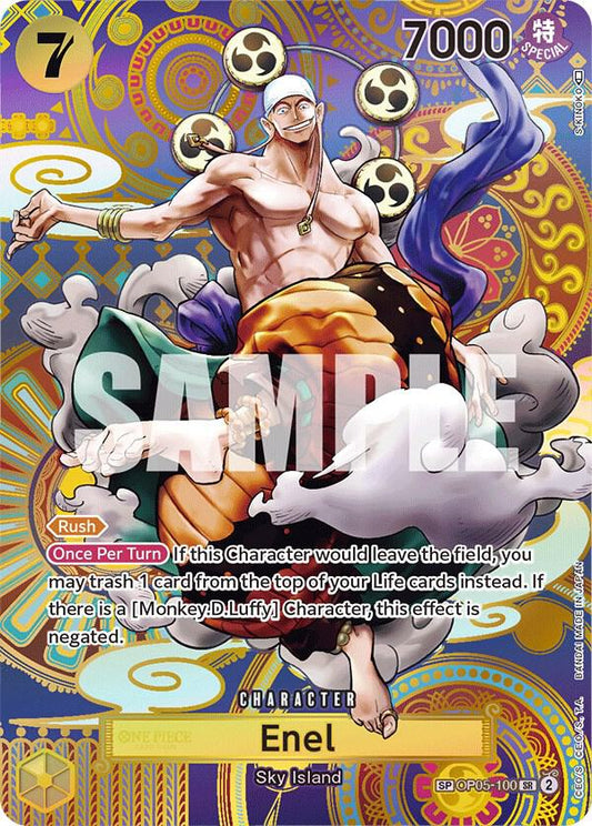 Enel (100) (SP) SR Awakening of the New Era OP05-100 NM