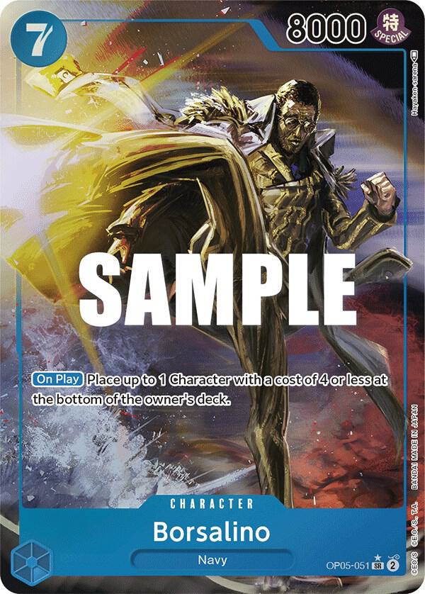 Borsalino (Alternate Art) SR Awakening of the New Era OP05-051 NM