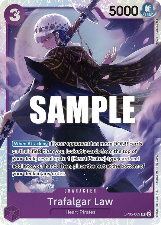 Trafalgar Law (069) SR Awakening of the New Era OP05-069 NM