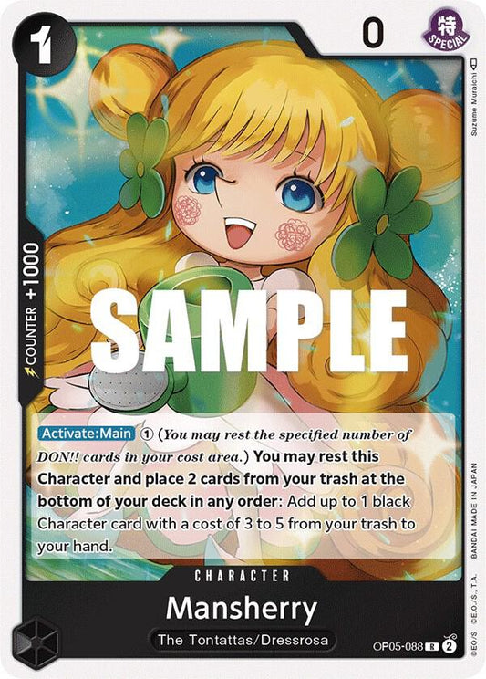 Mansherry R Awakening of the New Era OP05-088 NM