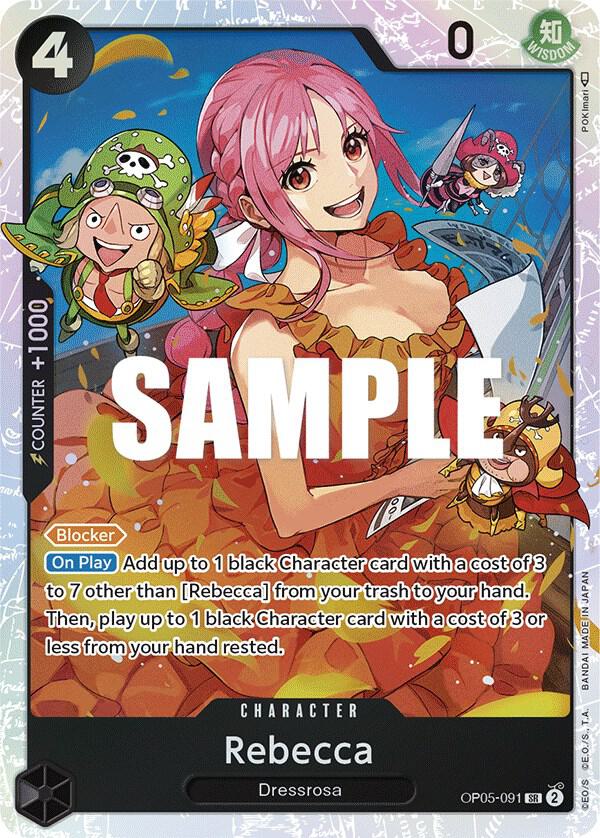 Rebecca SR Awakening of the New Era OP05-091 NM