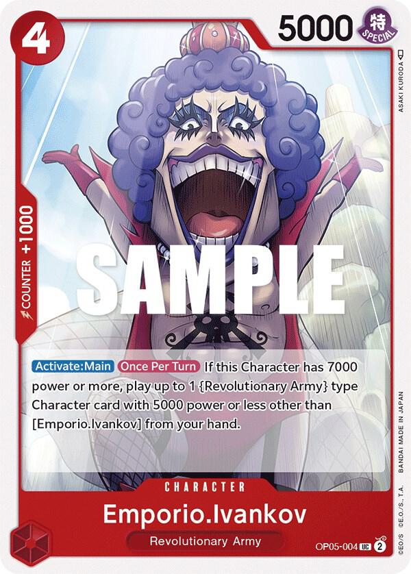 Emporio.Ivankov UC Awakening of the New Era OP05-004 NM