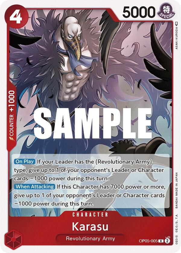 Karasu R Awakening of the New Era OP05-005 NM