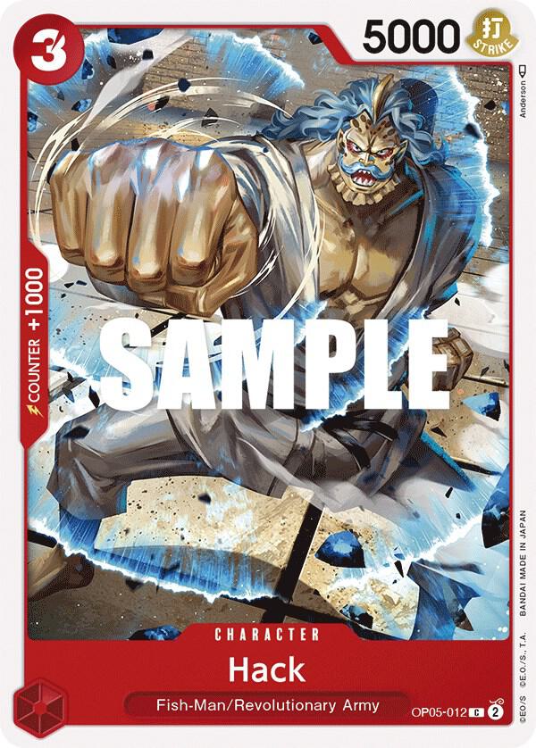 Hack C Awakening of the New Era OP05-012 NM
