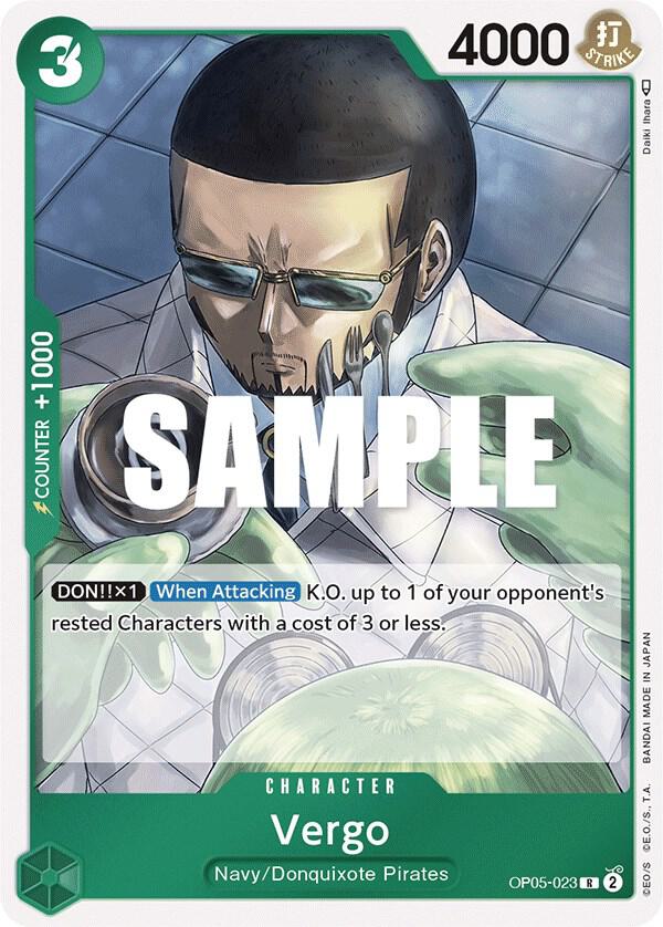 Vergo R Awakening of the New Era OP05-023 NM