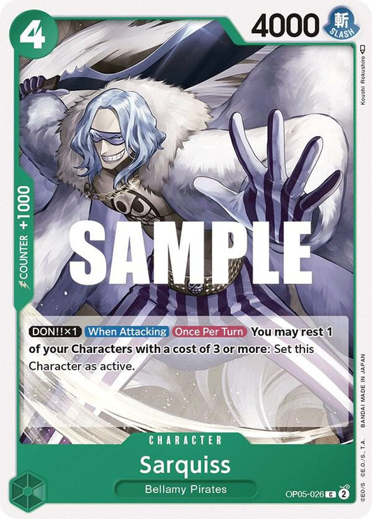 Sarquiss C Awakening of the New Era OP05-026 NM