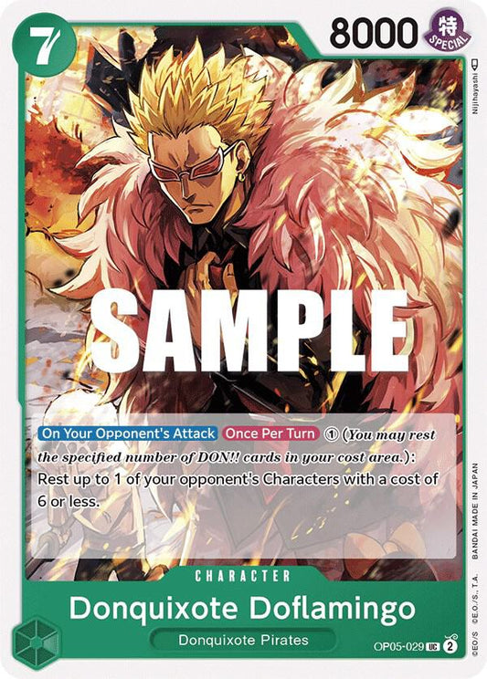 Donquixote Doflamingo (029) UC Awakening of the New Era OP05-029 NM