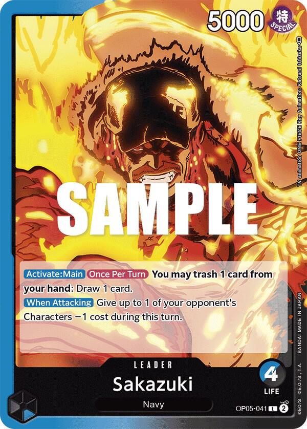 Sakazuki L Awakening of the New Era OP05-041 NM