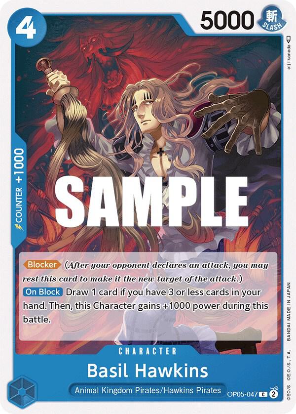 Basil Hawkins C Awakening of the New Era OP05-047 NM
