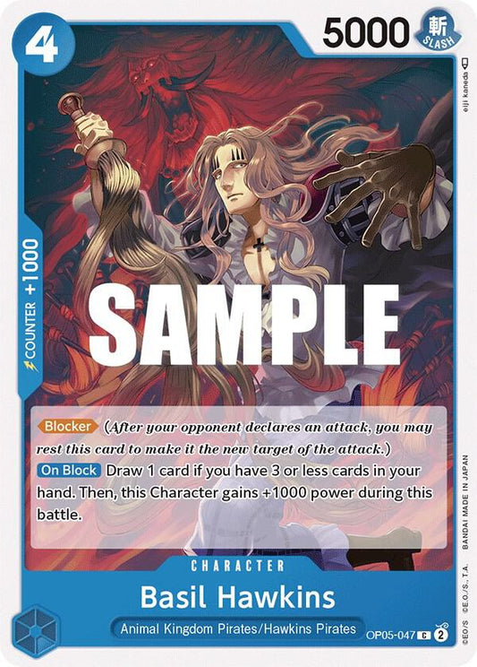 Basil Hawkins C Awakening of the New Era OP05-047 NM