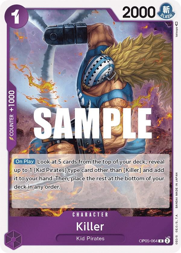 Killer R Awakening of the New Era OP05-064 NM