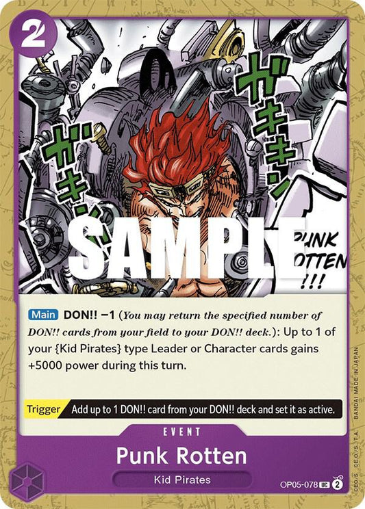 Punk Rotten UC Awakening of the New Era OP05-078 NM